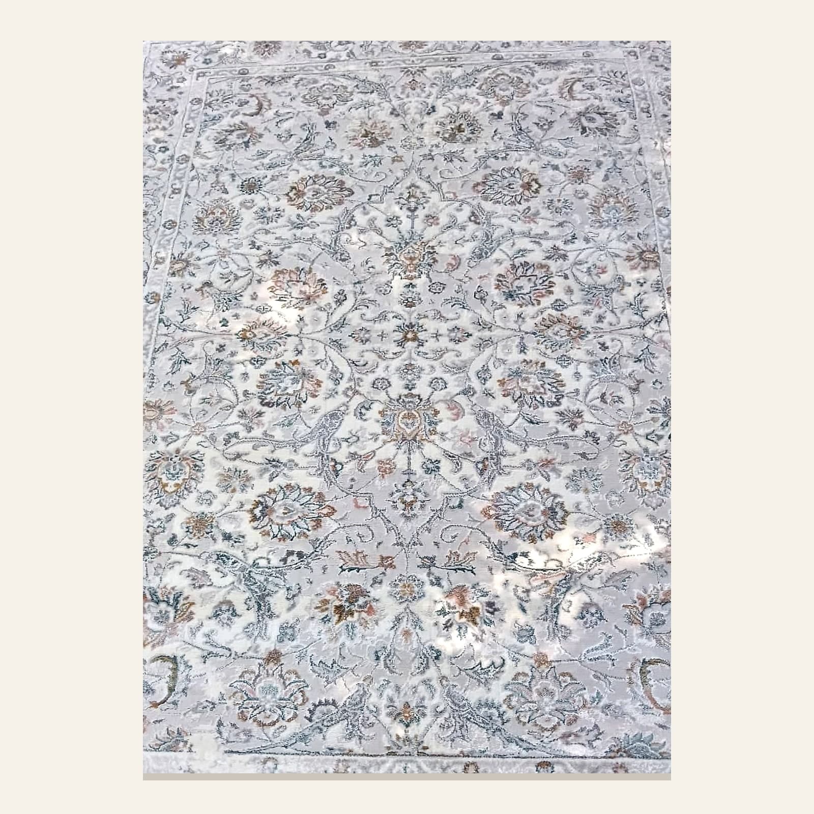 Awadhi Ivory Silk — Hand-Knotted Carpet by Awadh Carpet