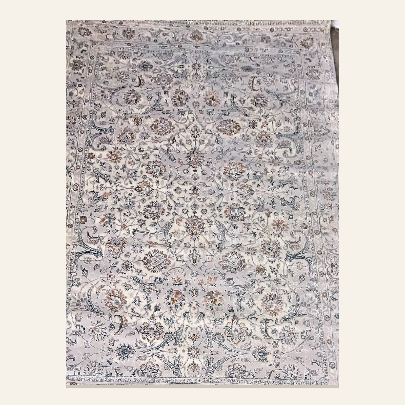 Zari Mist — Traditional Carpet by Awadh Carpet
