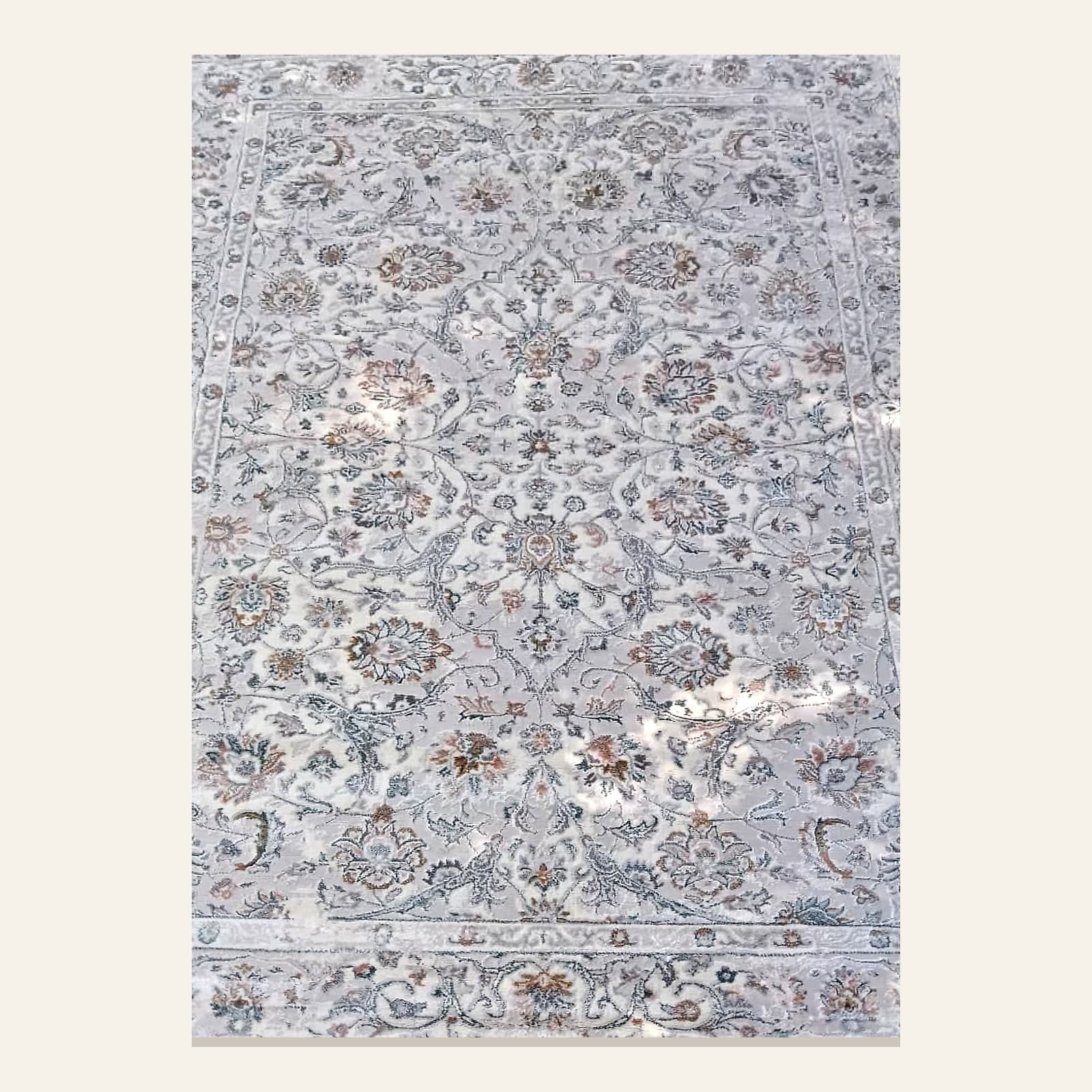 Mehtab Ivory — Traditional Carpet by Awadh Carpet