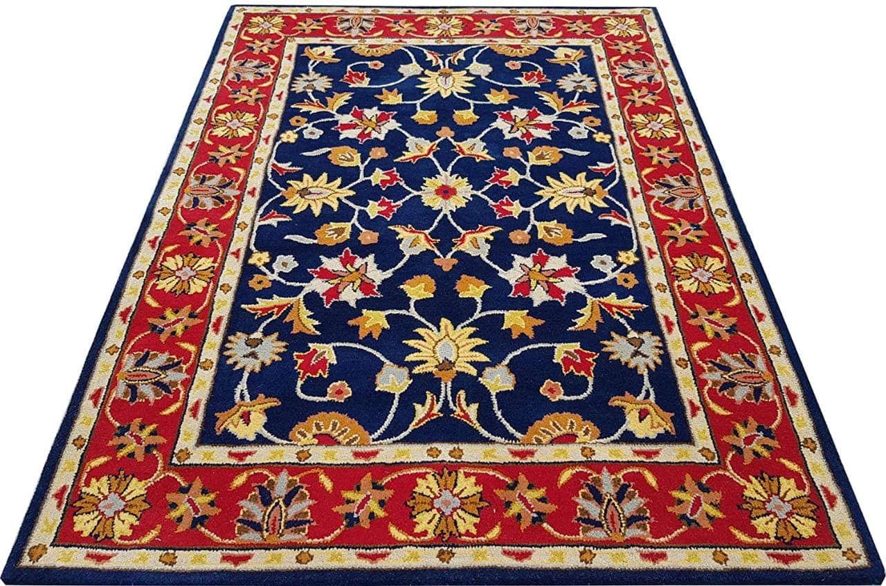 Custom hand-knotted carpet design